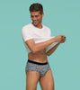 Linea Modal Briefs White Blue Cocktail