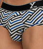 Linea Modal Briefs White Blue Cocktail