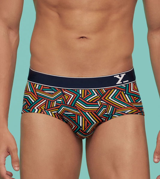 Linea Modal Briefs Yellow Black Cocktail