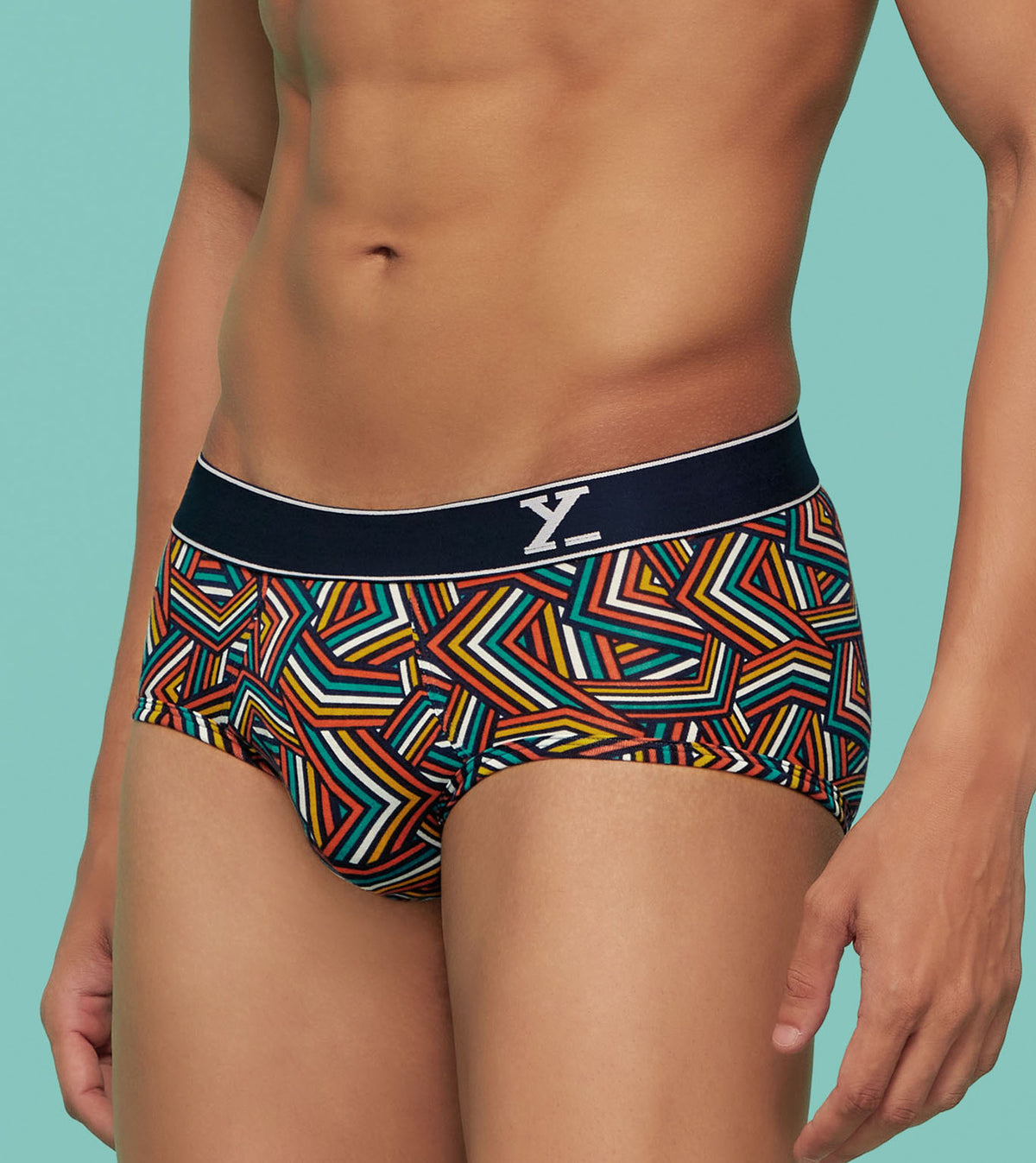 Linea Modal Briefs Yellow Black Cocktail