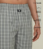 Checkmate Combed Cotton Boxer Shorts For Men Frost Grey - XYXX Mens Apparels
