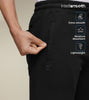 Code Cotton Rich Shorts For Men Pitch Black - XYXX Mens Apparels