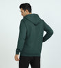 Cruze French Terry Cotton Hoodies Set For Men Forest Green - XYXX Mens Apparels