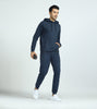 Cruze French Terry Cotton Hoodie and Joggers Co-ord Set For Men Opal Blue - XYXX Mens Apparels