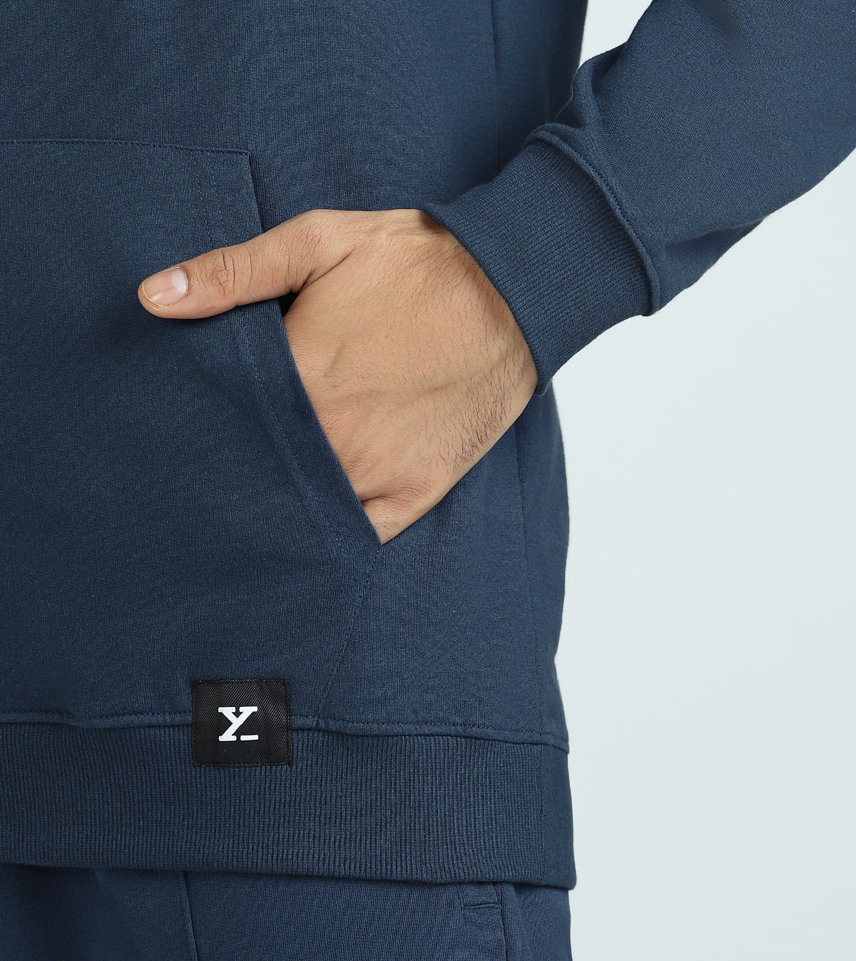Cruze French Terry Cotton Hoodie and Joggers Co-Ord Set Opal Blue - XYXX Crew