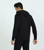 Cruze French Terry Cotton Hoodies Set For Men Pitch Black - XYXX Mens Apparels