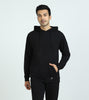 Cruze French Terry Cotton Hoodie and Joggers Co-ord Set For Men Pitch Black - XYXX Mens Apparels