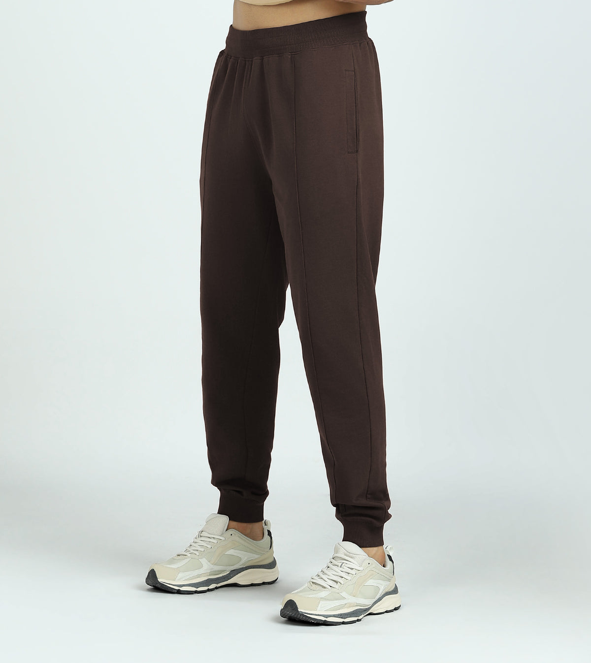 Cruze French Terry Cotton Hoodie and Joggers Co-Ord Set Malt Brown - XYXX Crew