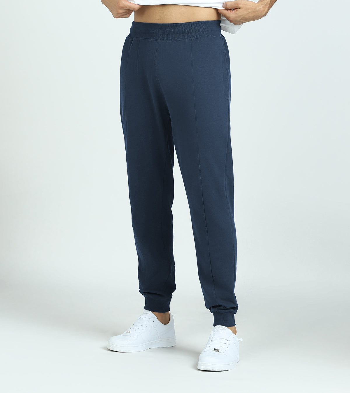 Cruze French Terry Cotton Hoodie and Joggers Co-Ord Set Opal Blue - XYXX Crew