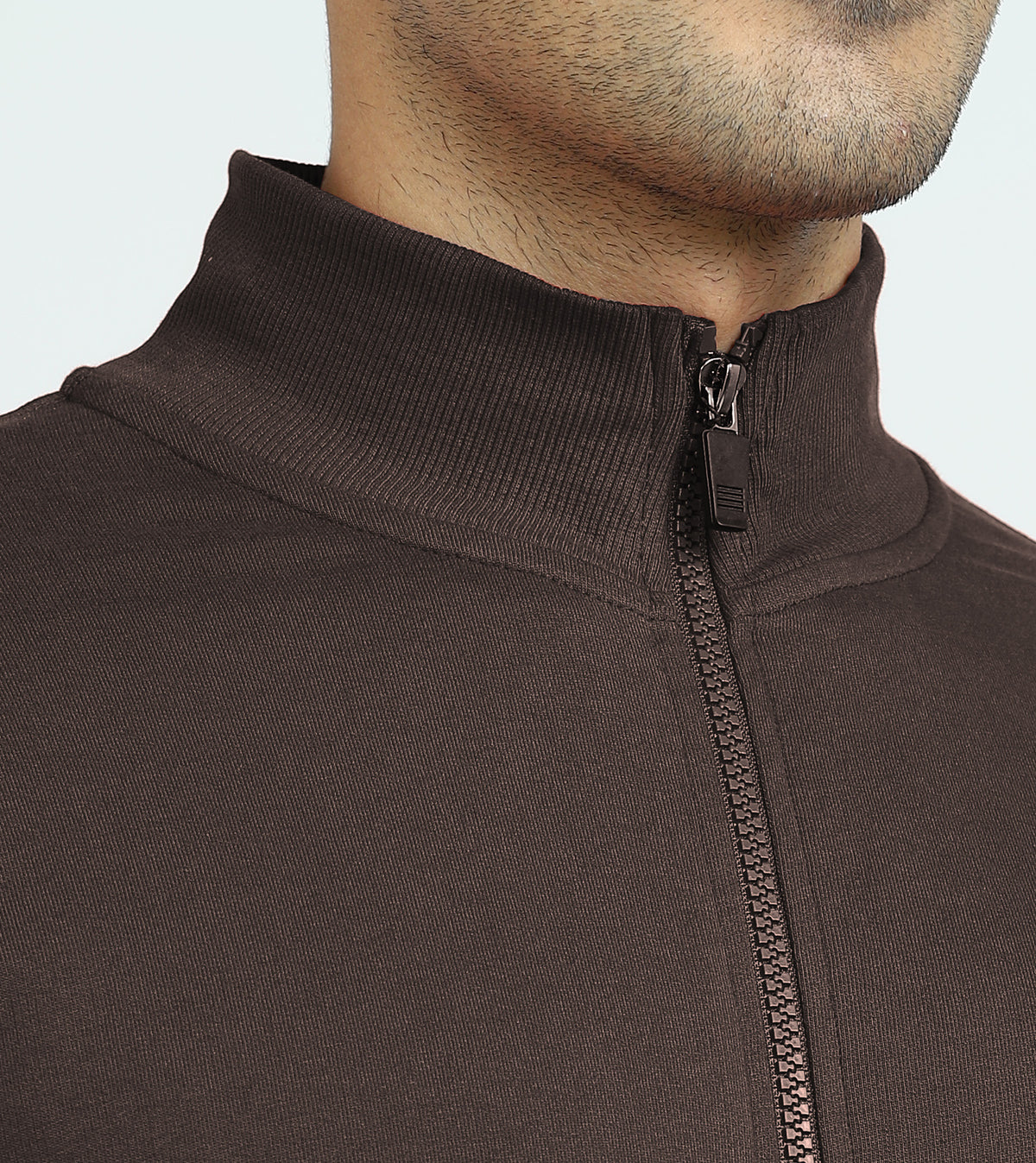 Cruze French Terry Cotton Zip-Up Jacket and Joggers Co-Ord Set Malt Brown - XYXX Crew