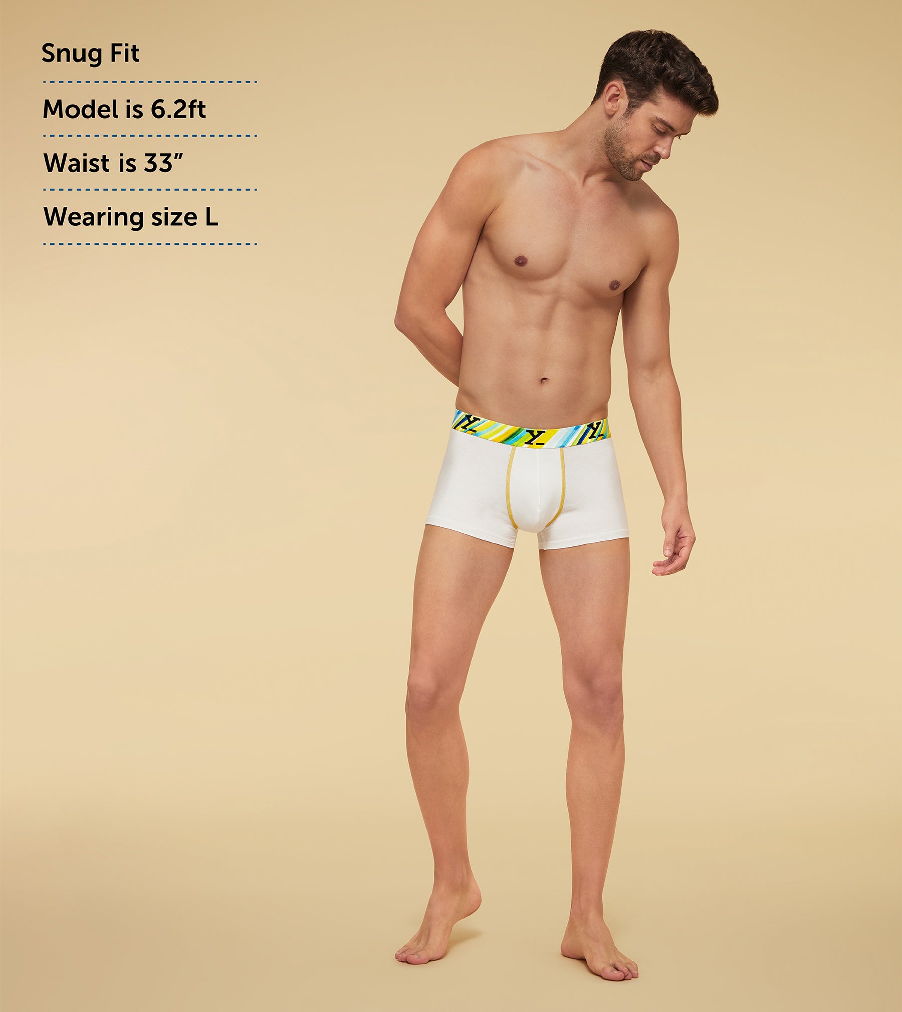 Modal Plain Antibacterial Underwear, Length: Mid Way, Type: Trunks at Rs  189/piece in Surat