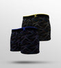 Flux Modal Trunks For Men Pack Of 2 (Laser Yellow,Laser Blue) -  XYXX Mens Apparels