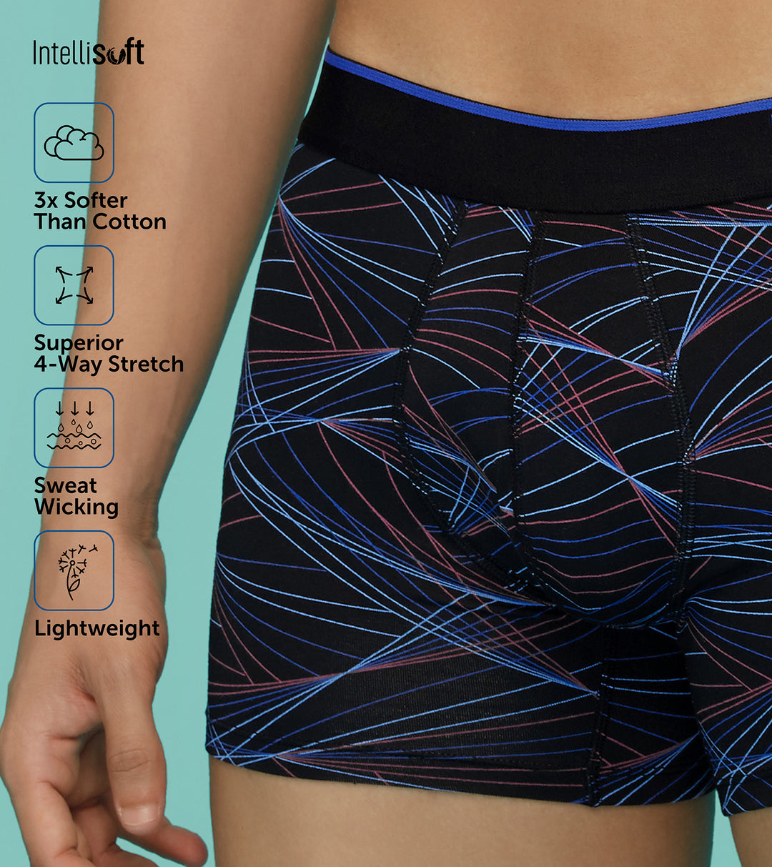 Flux Modal Trunks Laser Blue – XYXX Apparels