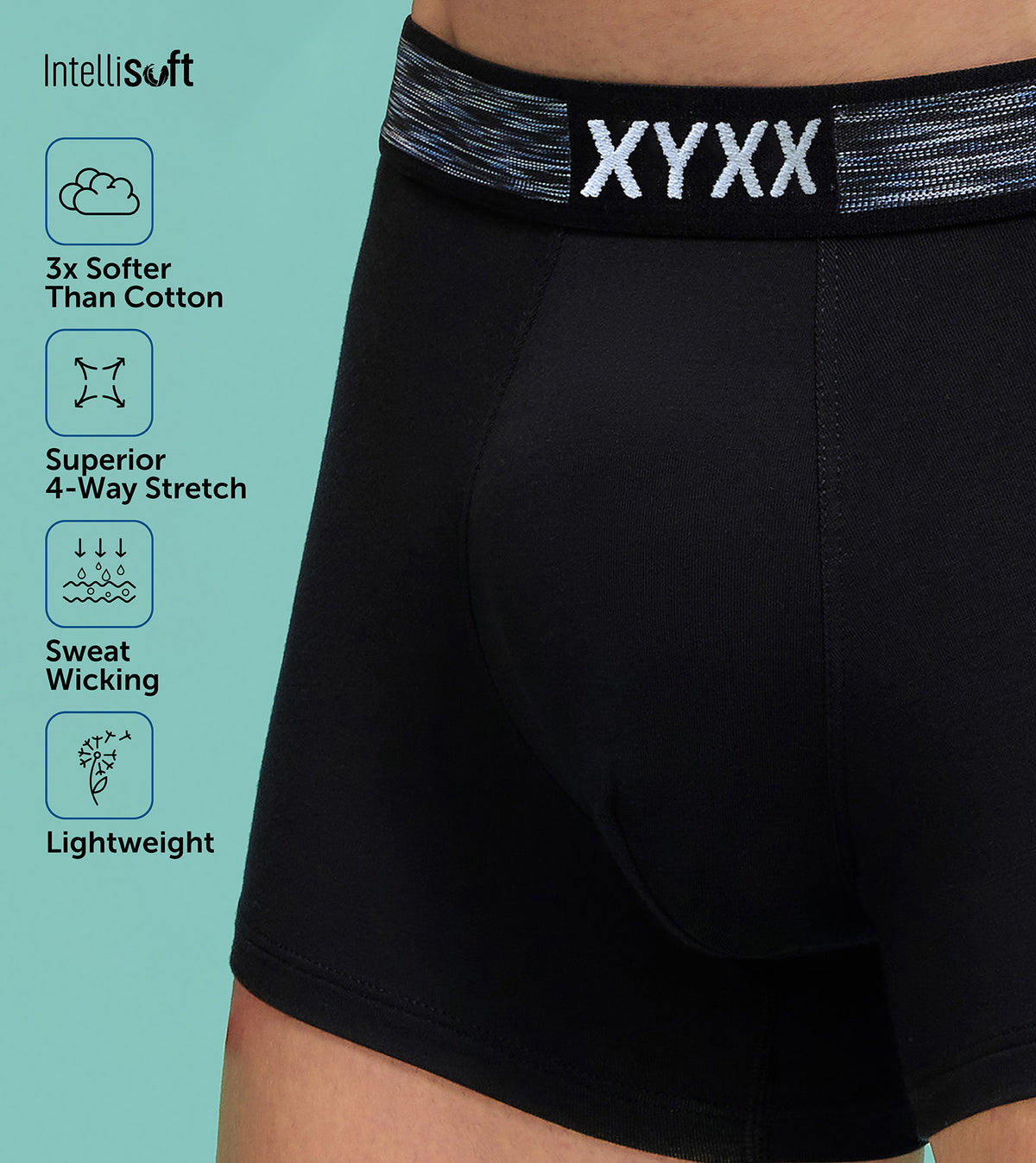 Hues Modal Trunks Black Knight