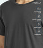 Iconique Supima Cotton T-shirts For Men Graphite Grey - XYXX Mens Apparels