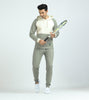 Quest French Terry Cotton-Blend Hoodies Set For Men Butter White - XYXX Mens Apparels