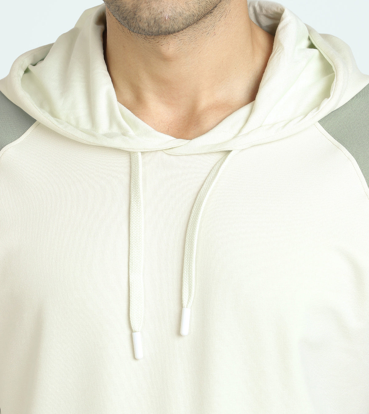 Quest French Terry Cotton Hoodie And Joggers Co-ord Set Butter White - XYXX Crew