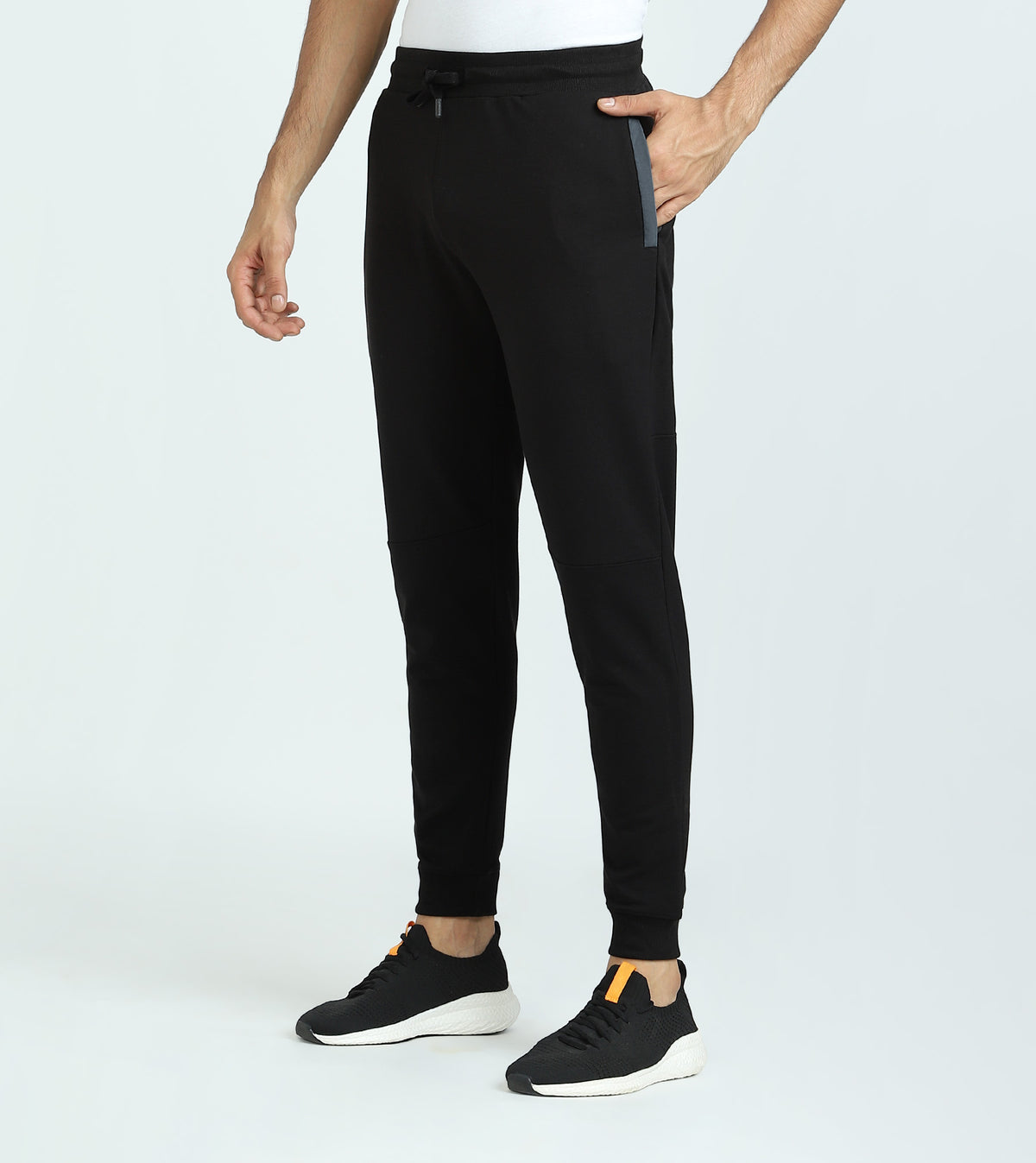 Quest French Terry Cotton-Blend Sweatshirt And Joggers Co-ord Set - Phantom Grey - XYXX Crew