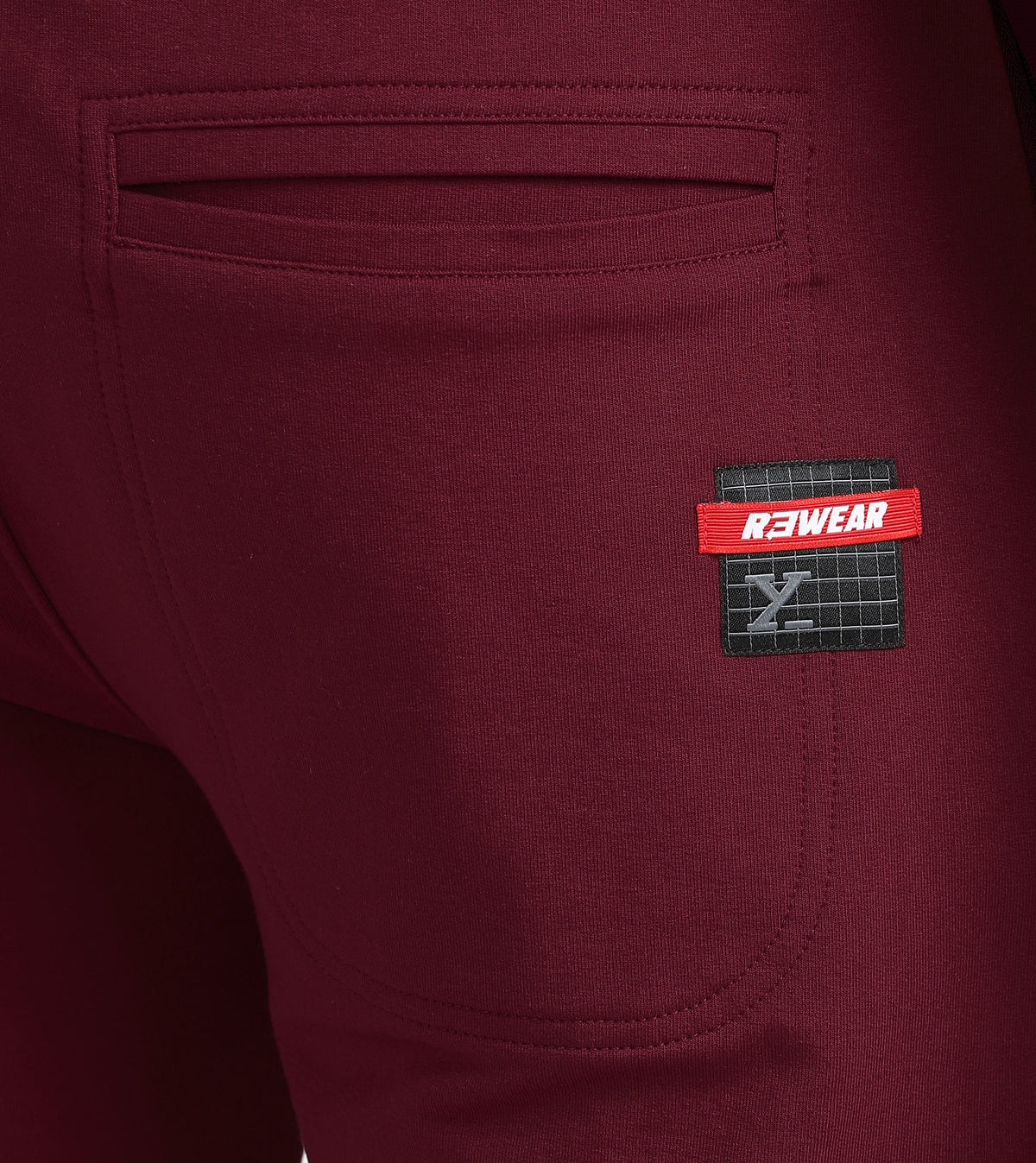 Quest French Terry Cotto-Blend Sweatshirt And Joggers Co-ord Set Scarlet Red - XYXX Crew