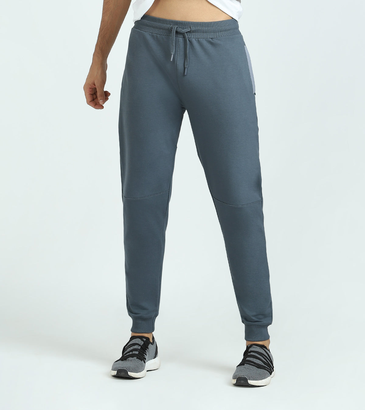 Quest French Terry Cotton Hoodie And Joggers Co-ord Set Slate Grey - XYXX Crew