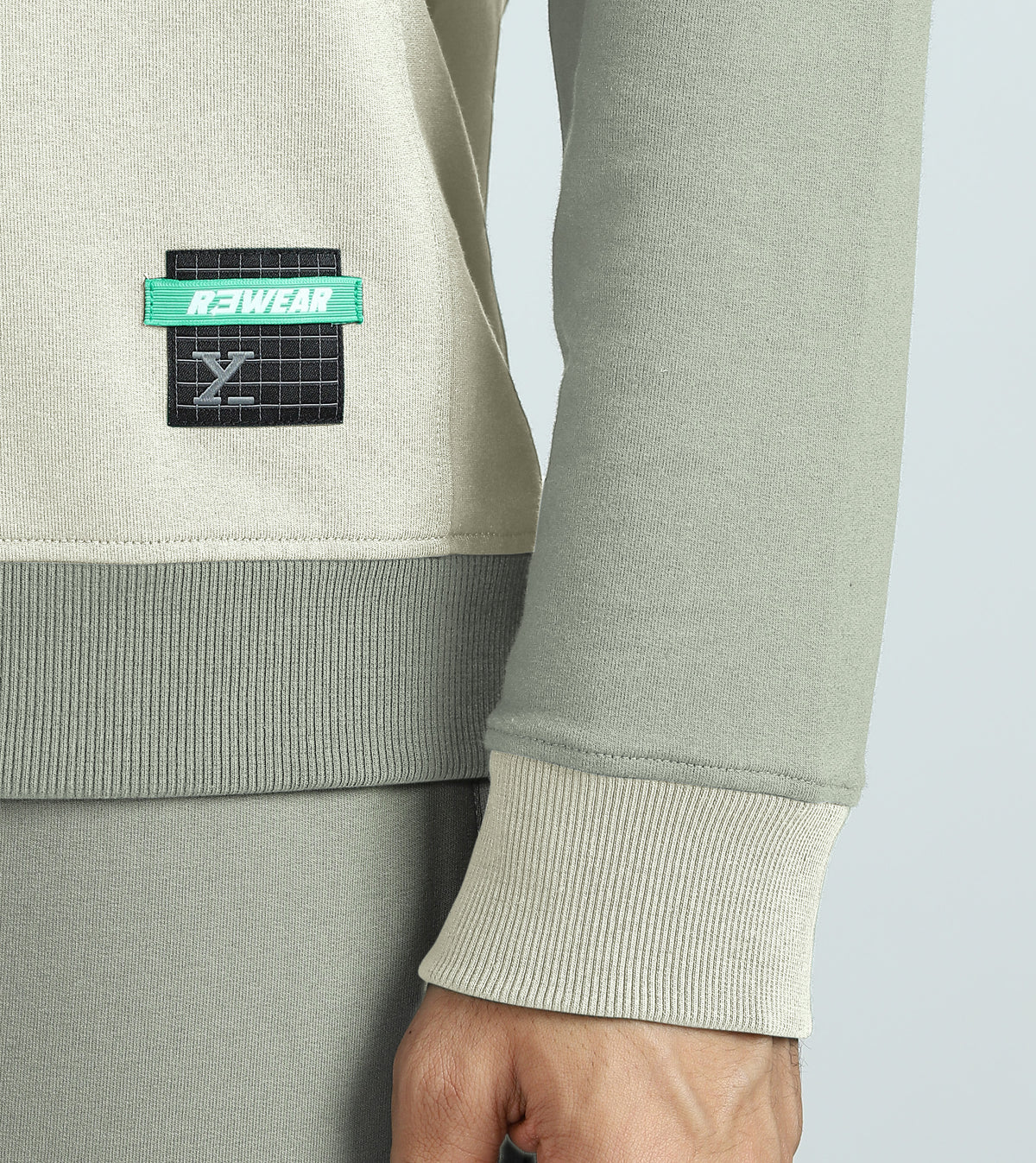 Quest French Terry Cotton-Blend Sweatshirt And Joggers Co-ord Set Butter White - XYXX Crew