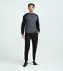 Quest French Terry Cotton-Blend Sweatshirt And Joggers Co-ord Set For Men - Phantom Grey - XYXX Crew