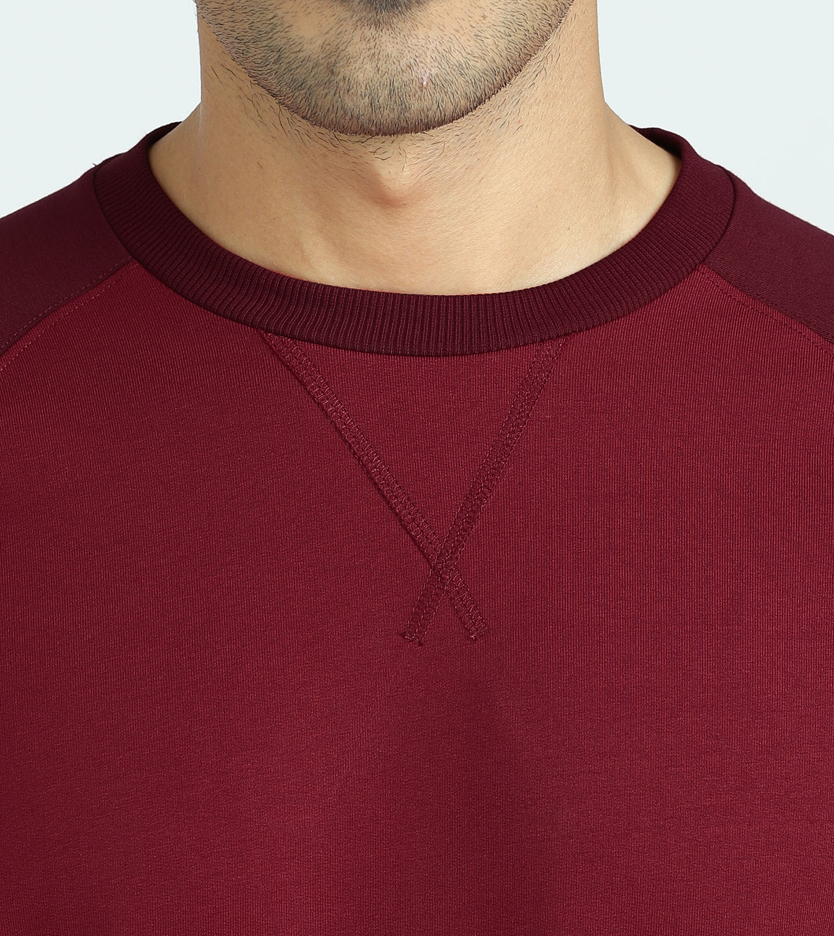 Quest French Terry Cotto-Blend Sweatshirt And Joggers Co-ord Set Scarlet Red - XYXX Crew