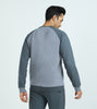 Quest French Terry Cotton-Blend Sweatshirts For Men Slate Grey - XYXX Mens Apparels