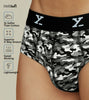 Shuffle Modal Briefs For Men Camouflage Grey -  XYXX Mens Apparels