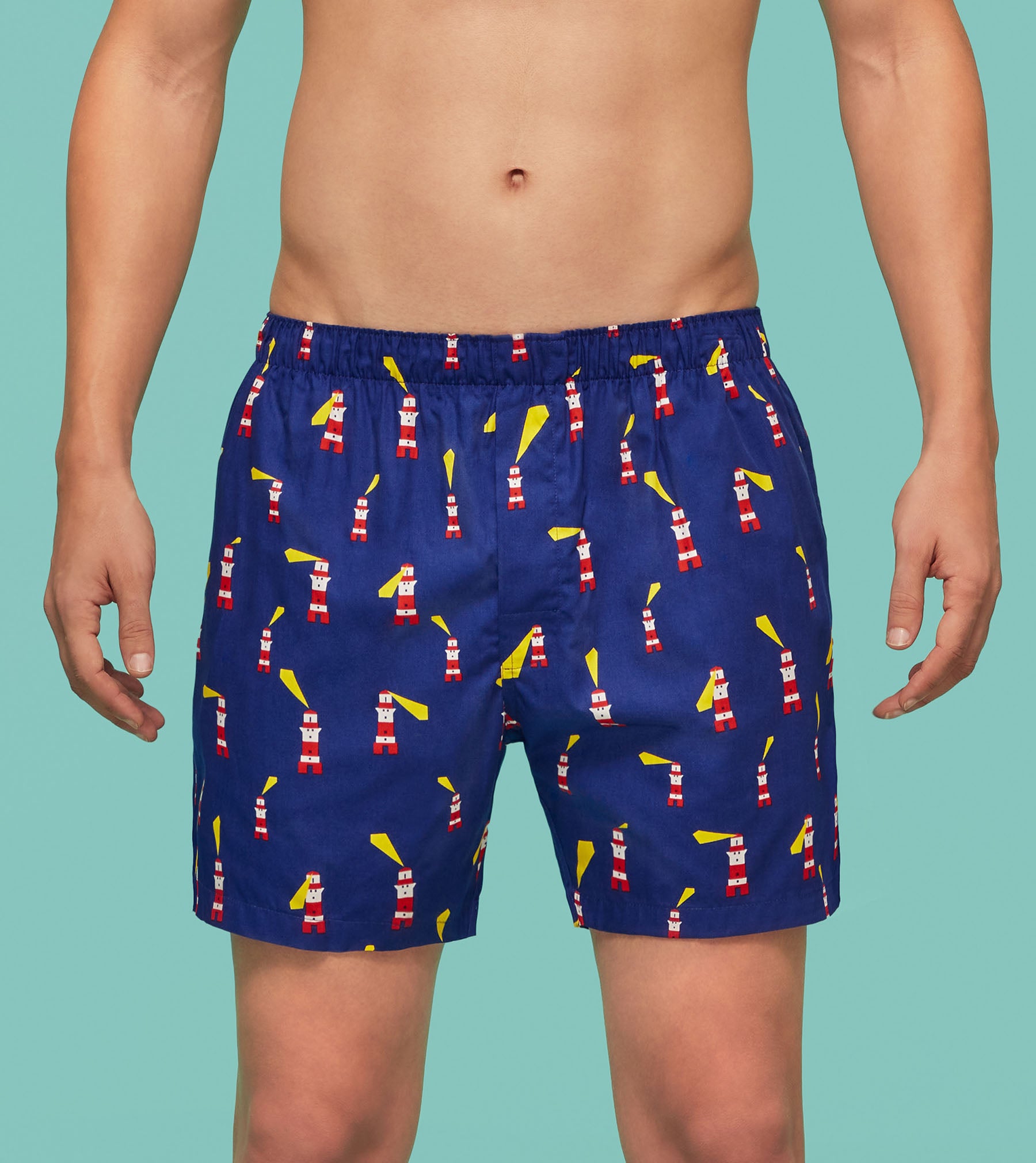 Cotton Boxer For Men - Blue Printed Inner Boxers - XYXX – XYXX Apparels