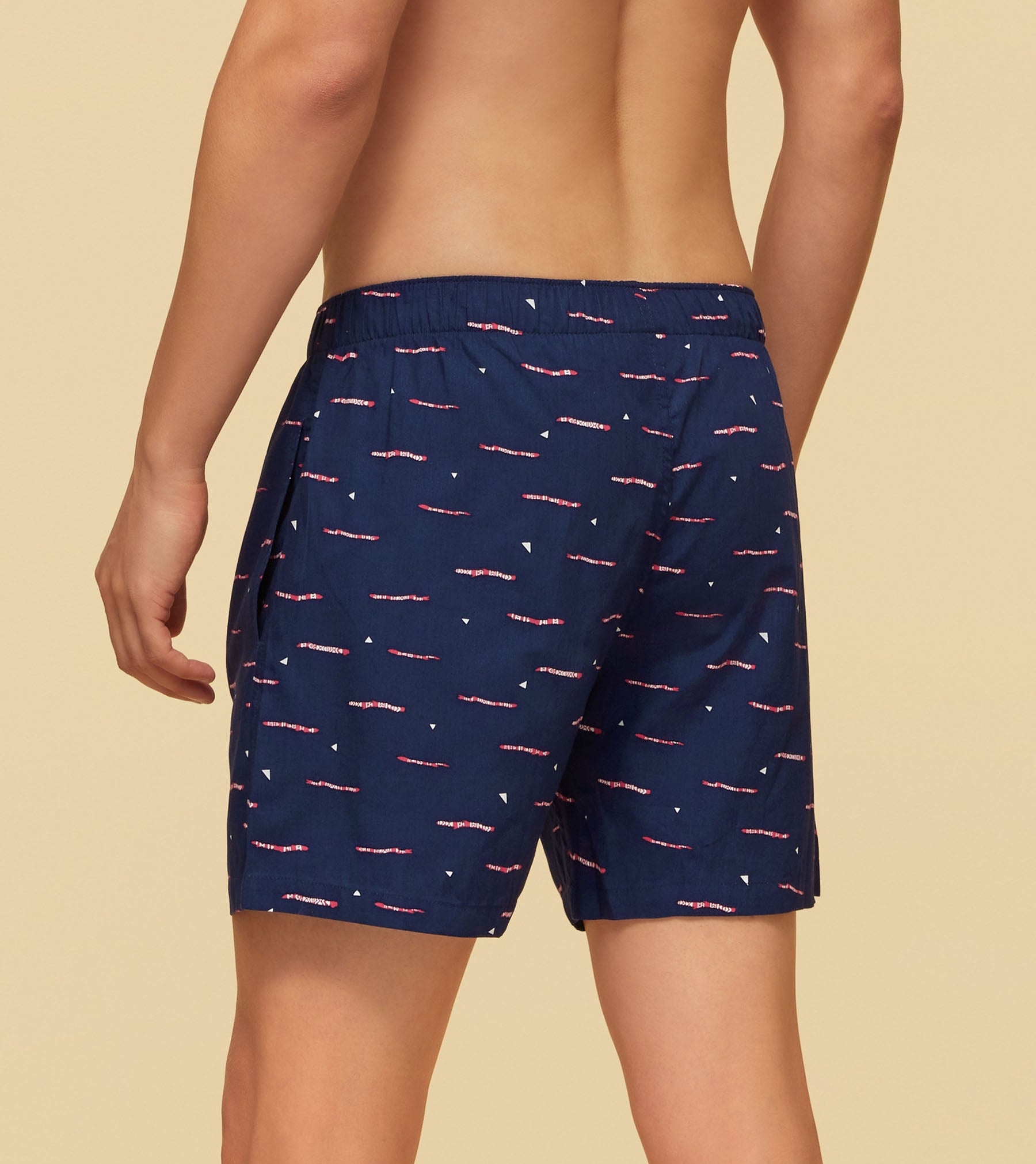 Savanna Combed Cotton Boxers For Men Driftwood Blue - XYXX Mens Apparels