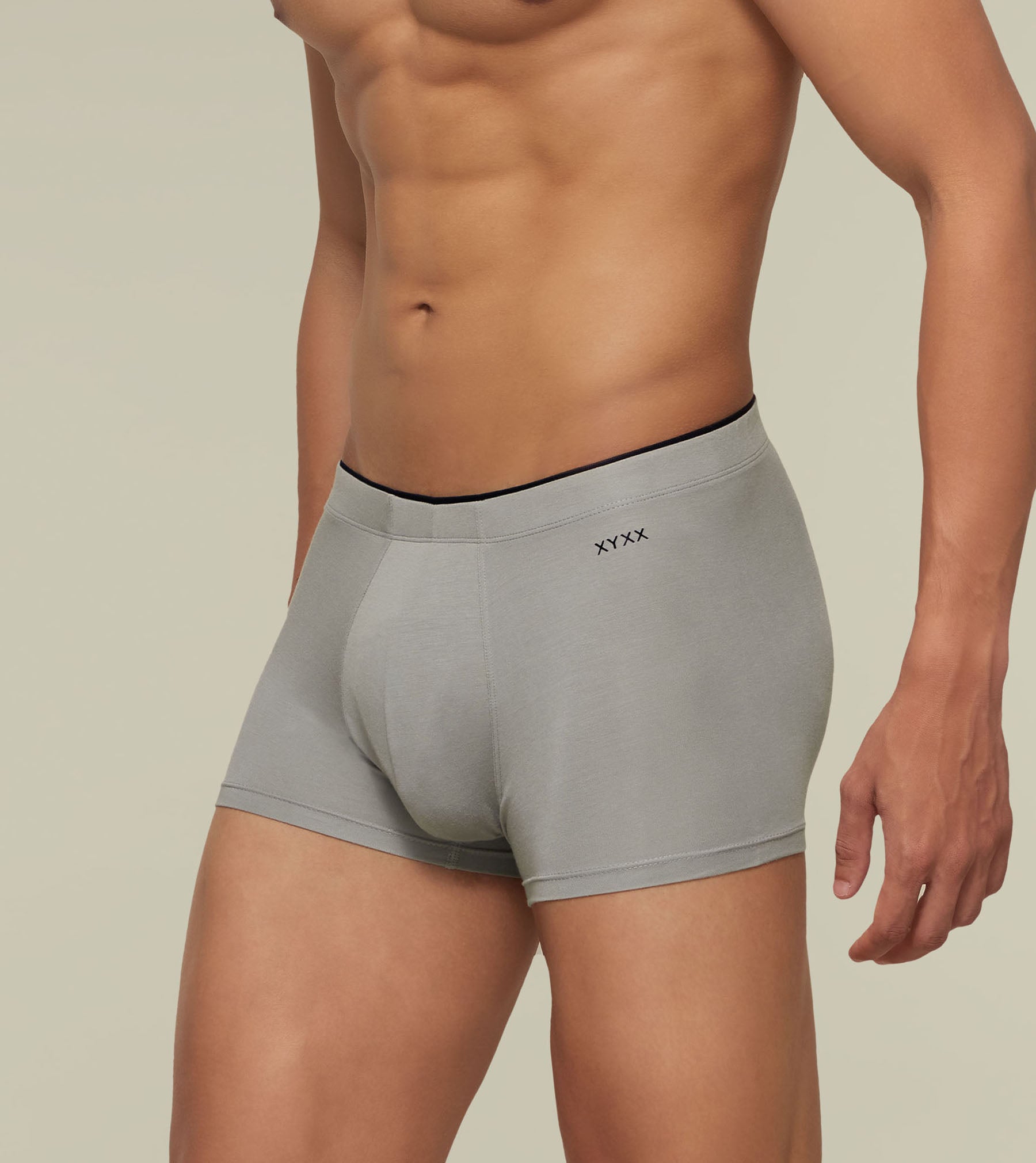 Buy online Men Grey Set Of 3 Solid Micro Modal Trunk Briefs from Innerwear  for Men by Freecultr for ₹999 at 38% off