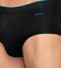 Uno Modal Briefs For Men Pack of 2 (All Black) -  XYXX Mens Apparels