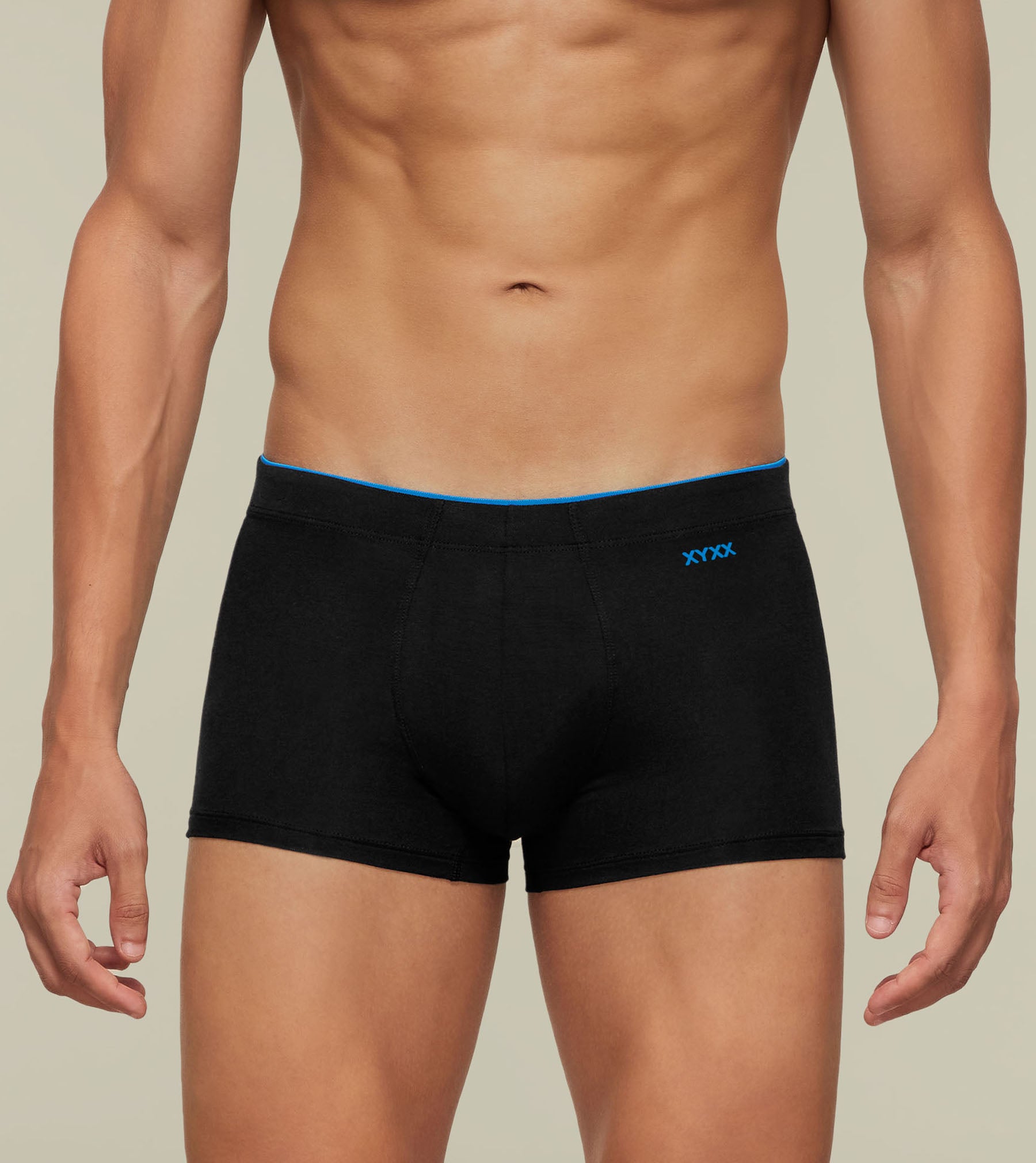 Uno Modal Trunks For Men Pack of 3 (Black, Light Grey) -  XYXX Mens Apparels