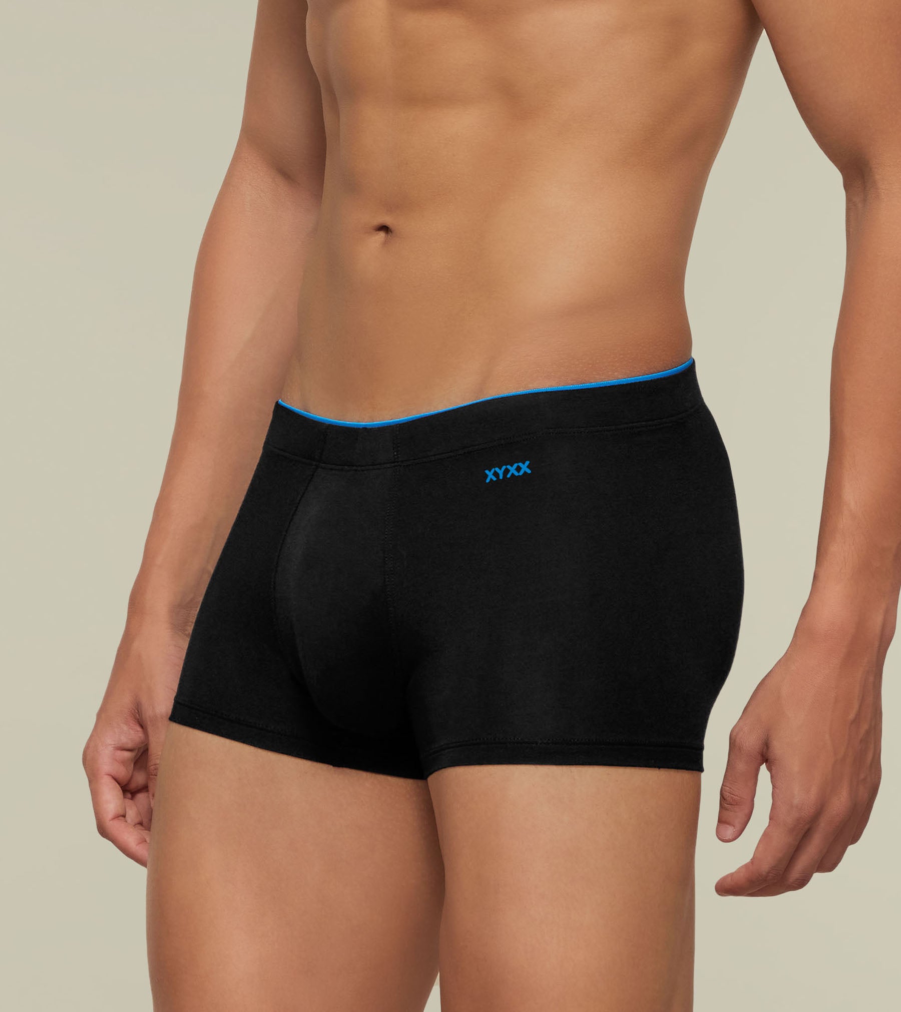 Uno Modal Trunks For Men Pack of 3 (Black, Blue, Grey) -  XYXX Mens Apparels